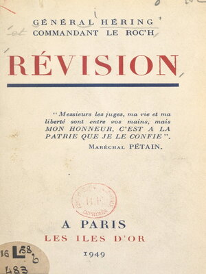 cover image of Révision